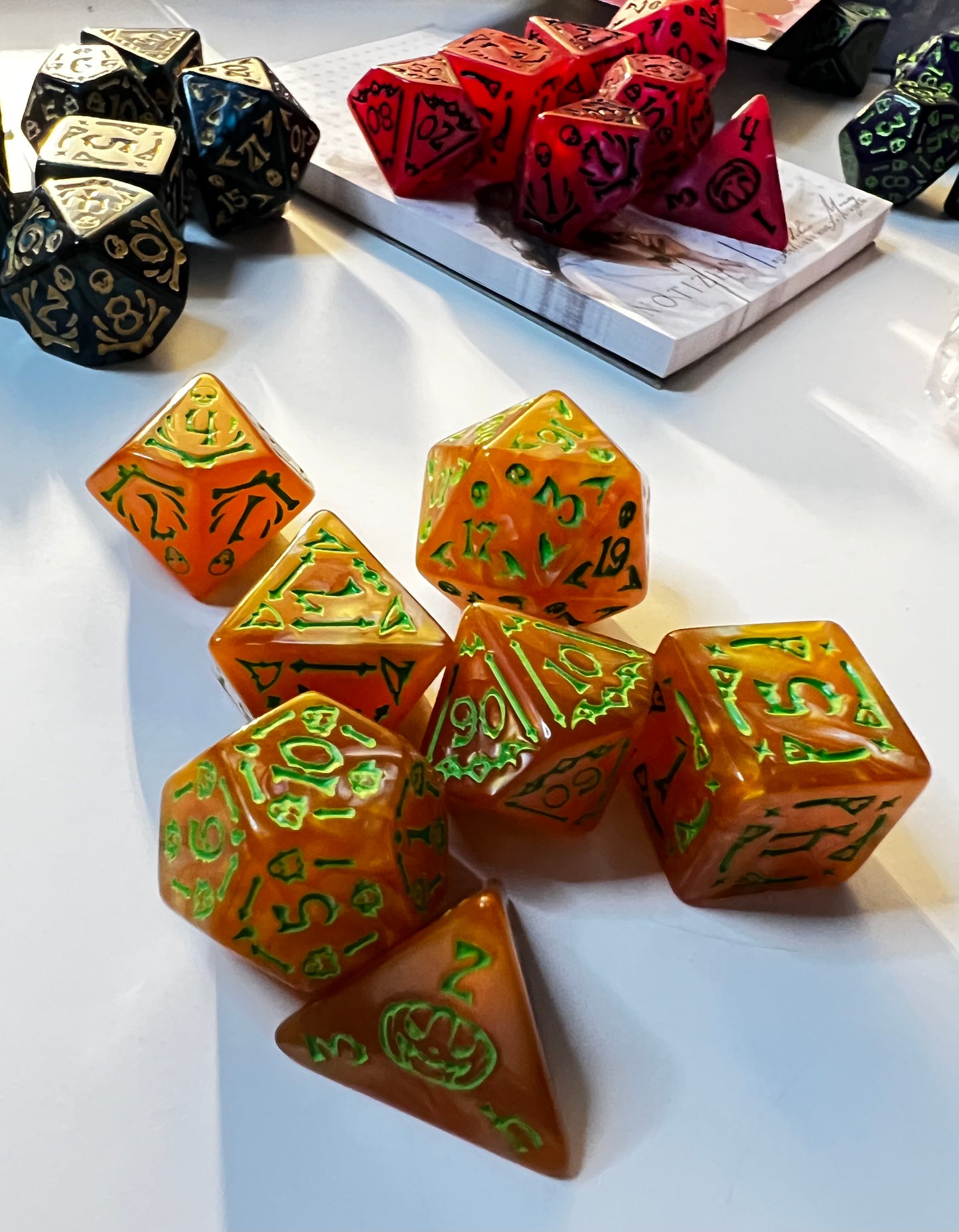 Würfel Set “Halloween” 7-teilig