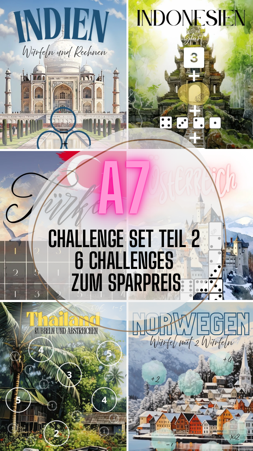 A7 Set Teil 2 (6 Teilig)
