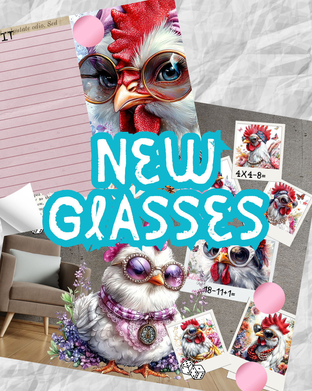 “New Glasses” Sparen für die neue Brille A6