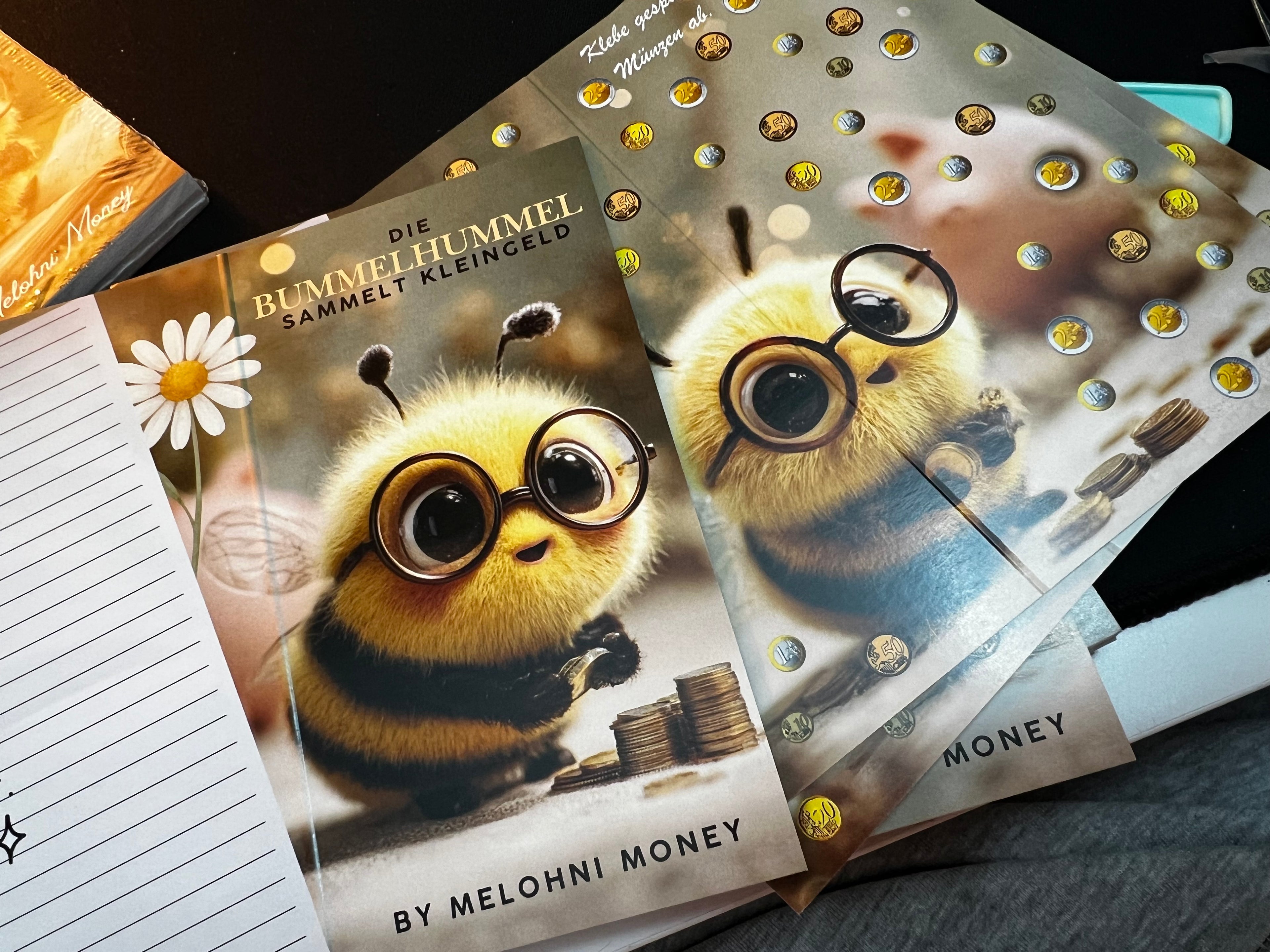 Bummelhummel- Sparset 3 Challenges mit Zubehör und Sammelkarte