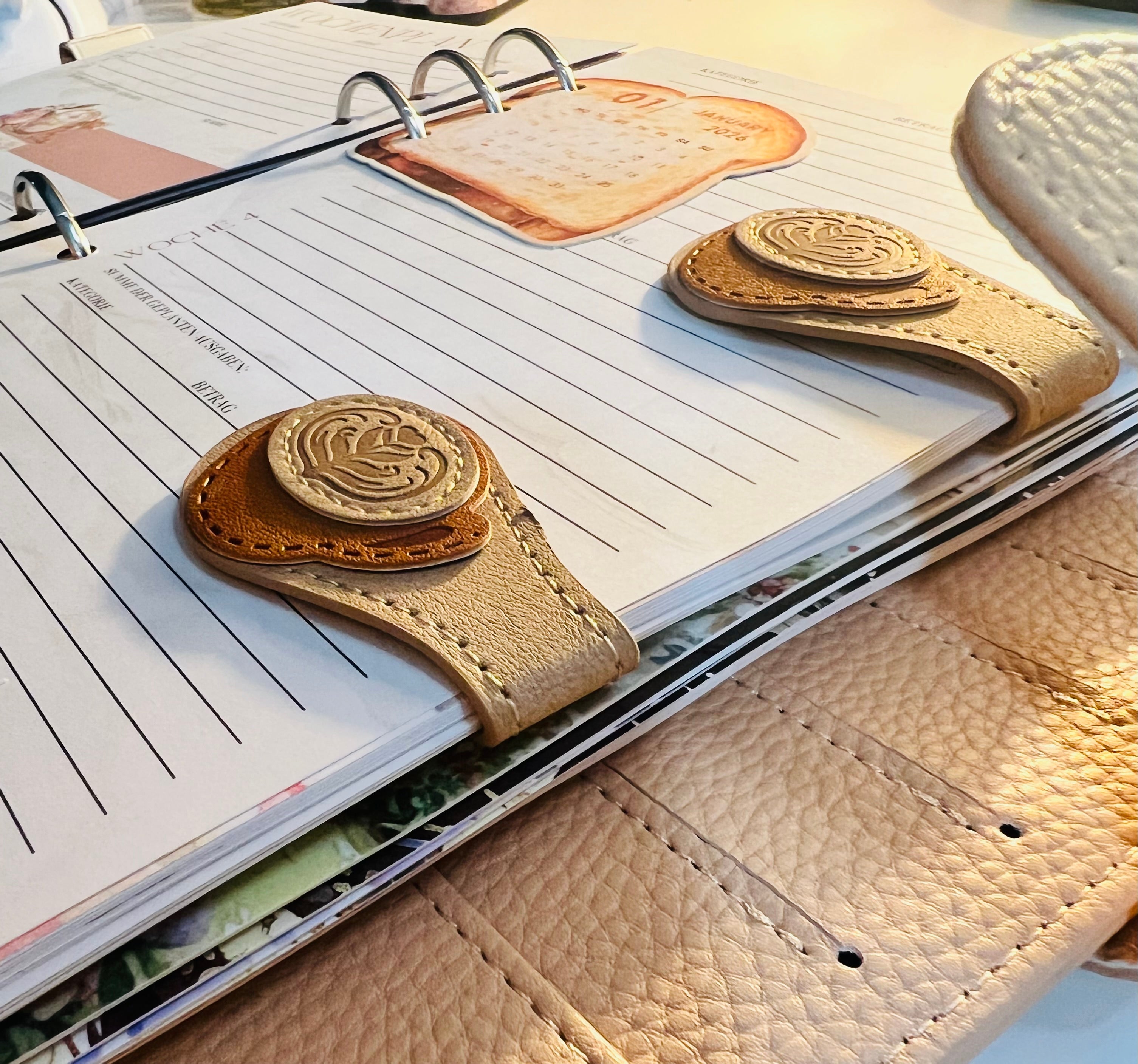 Magnetisches Lesezeichen „ Cappuccino“