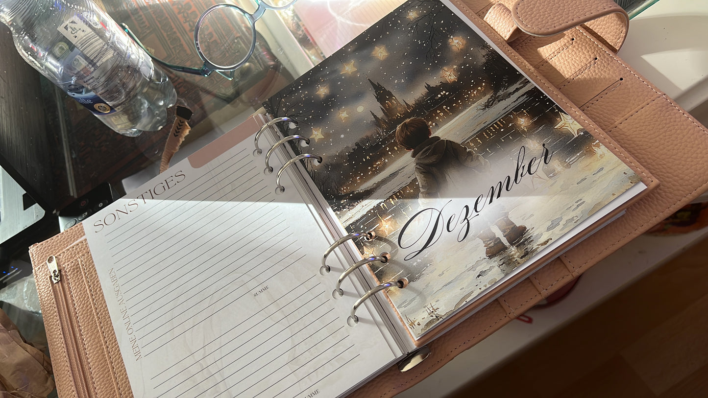 Finanzplaner A5 6 fach Gelocht ( Loses Blattwerk 110 Seiten)