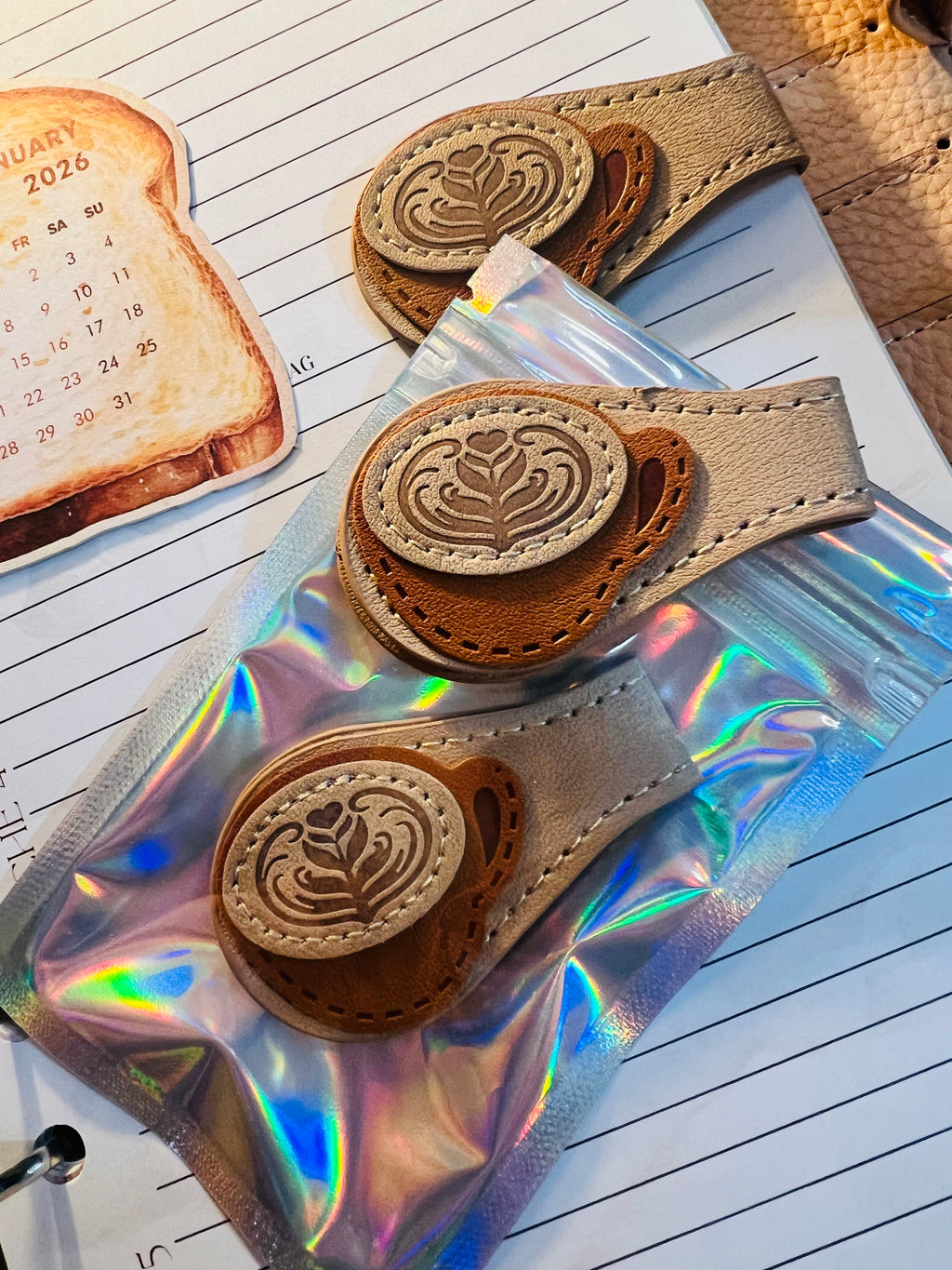 Magnetisches Lesezeichen „ Cappuccino“