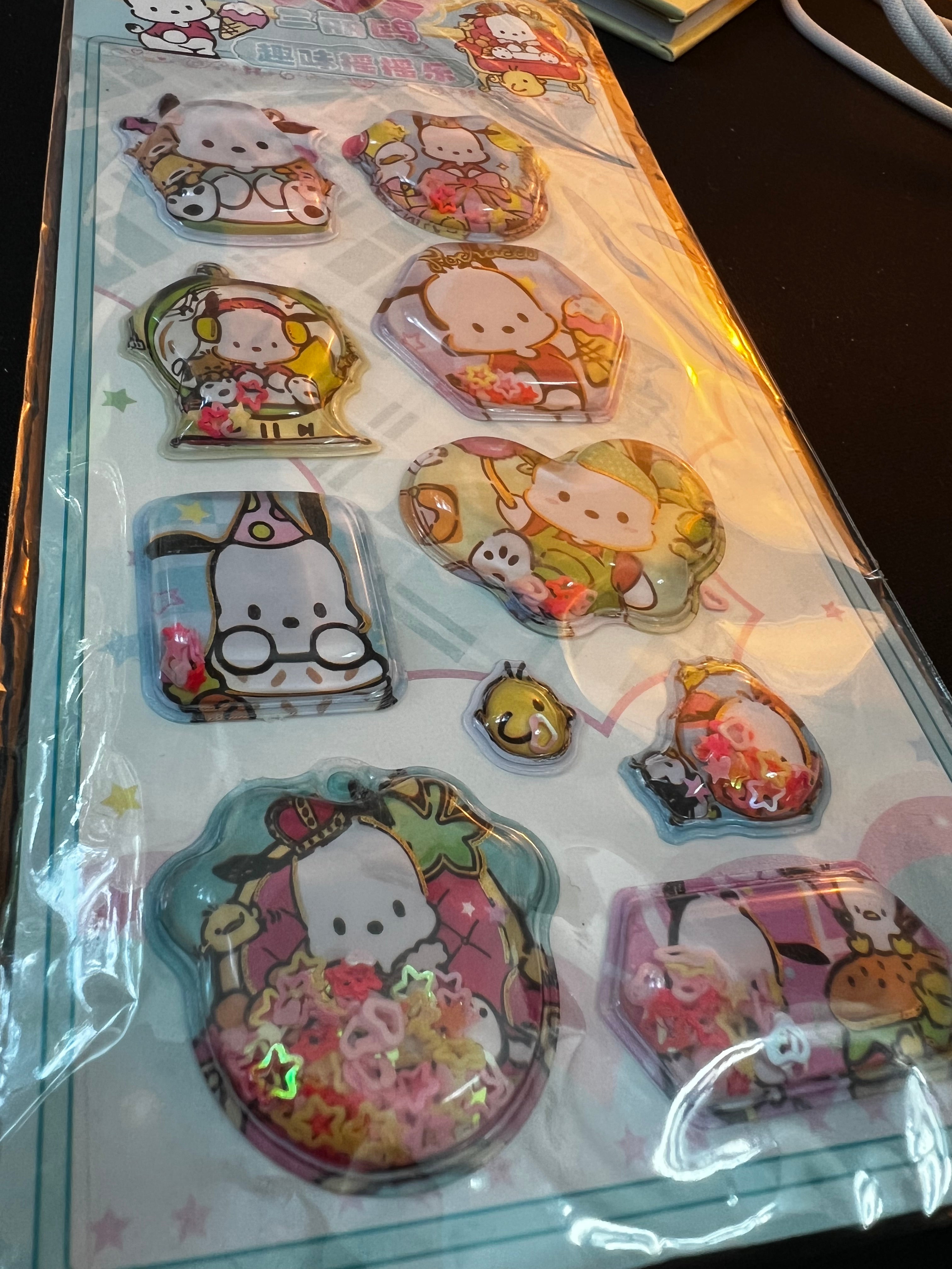 3D Pop Seal Sticker aus Thailand Sanrio Charaktere