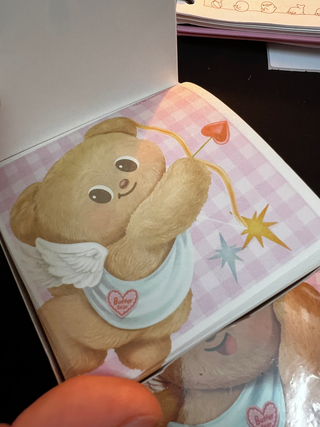 Notizblock mit Butterbear aus Thailand 249 Blatt