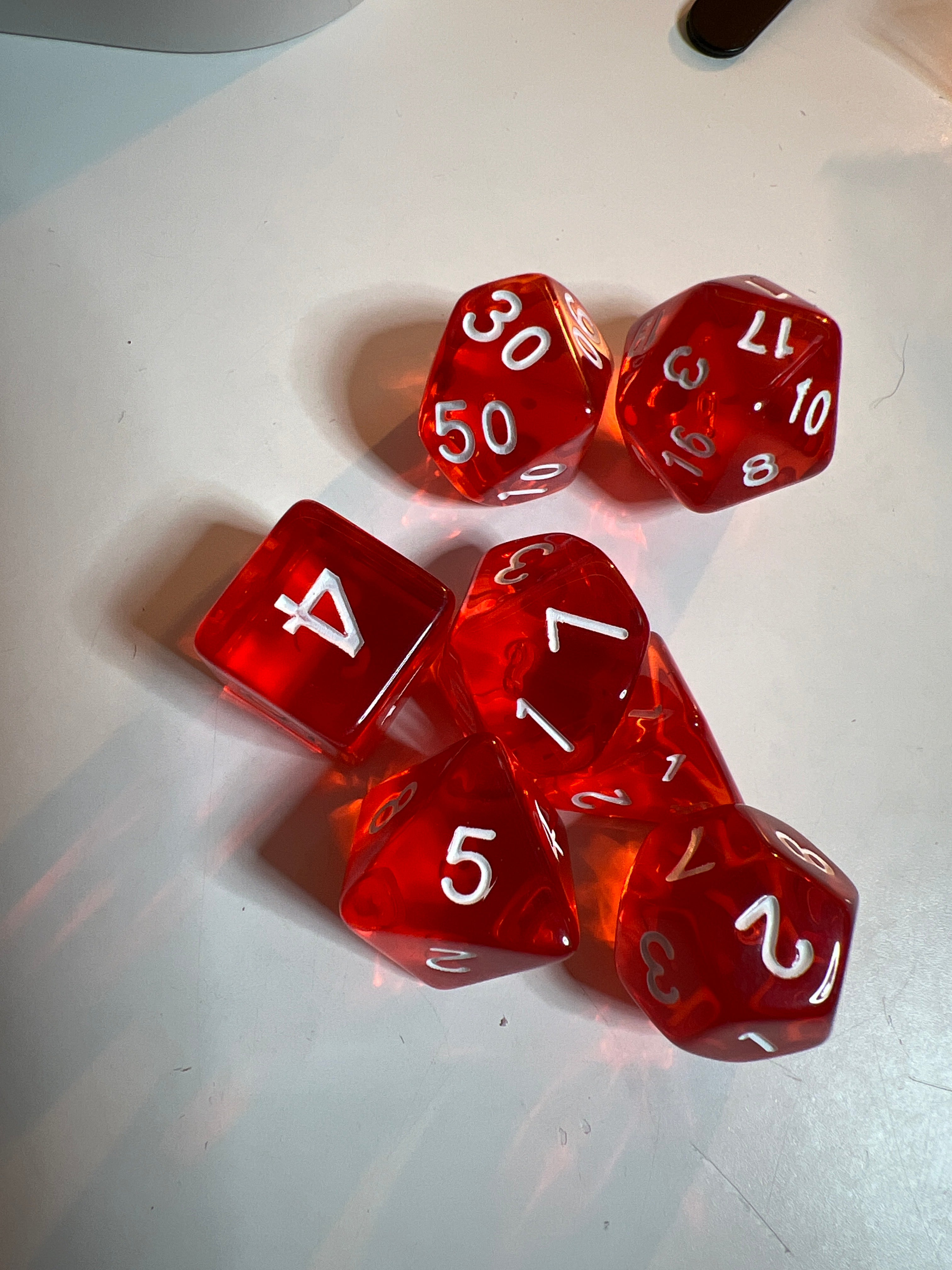 Würfelset “Neon”