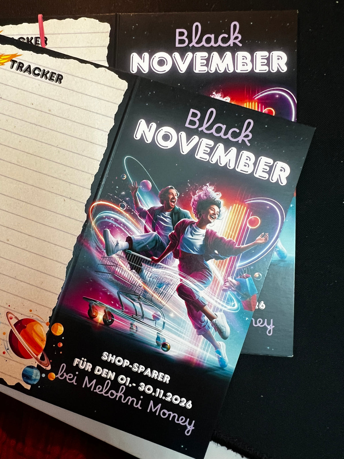 Black November - A6 Klappkarte