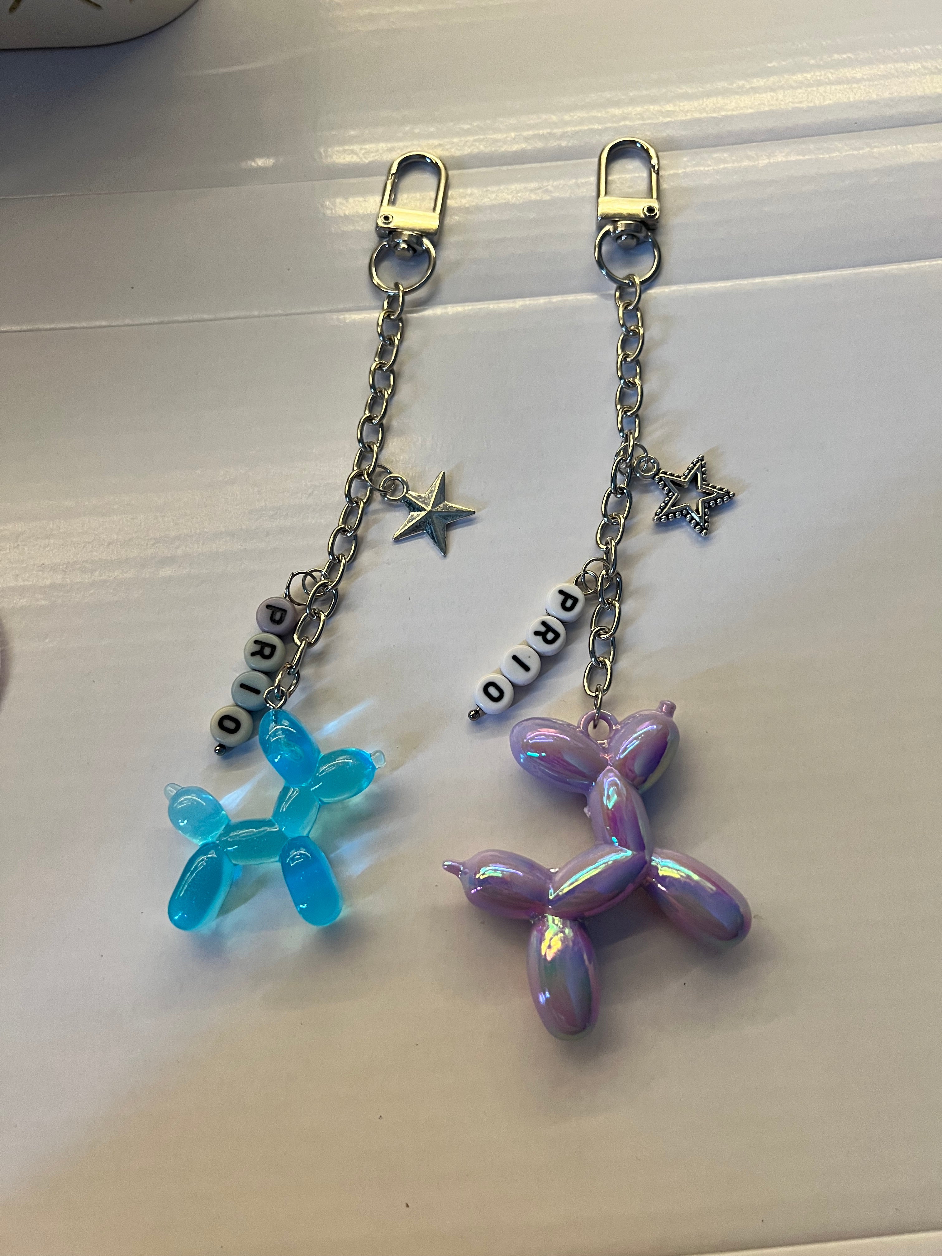 Themen Anhänger mit Luftballon Hund