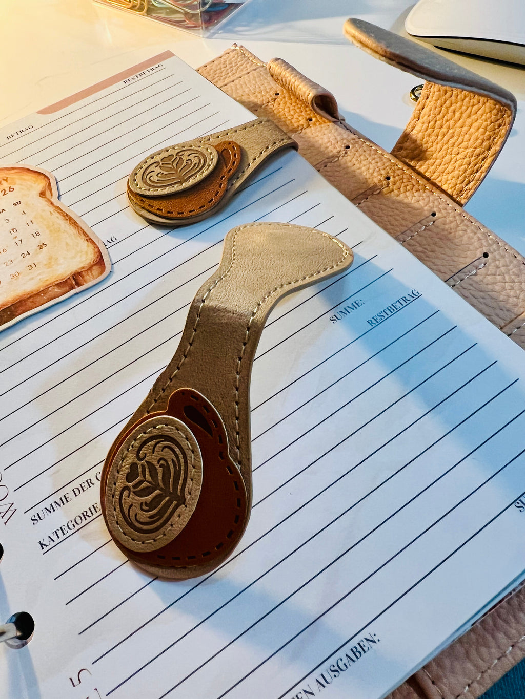 Magnetisches Lesezeichen „ Cappuccino“