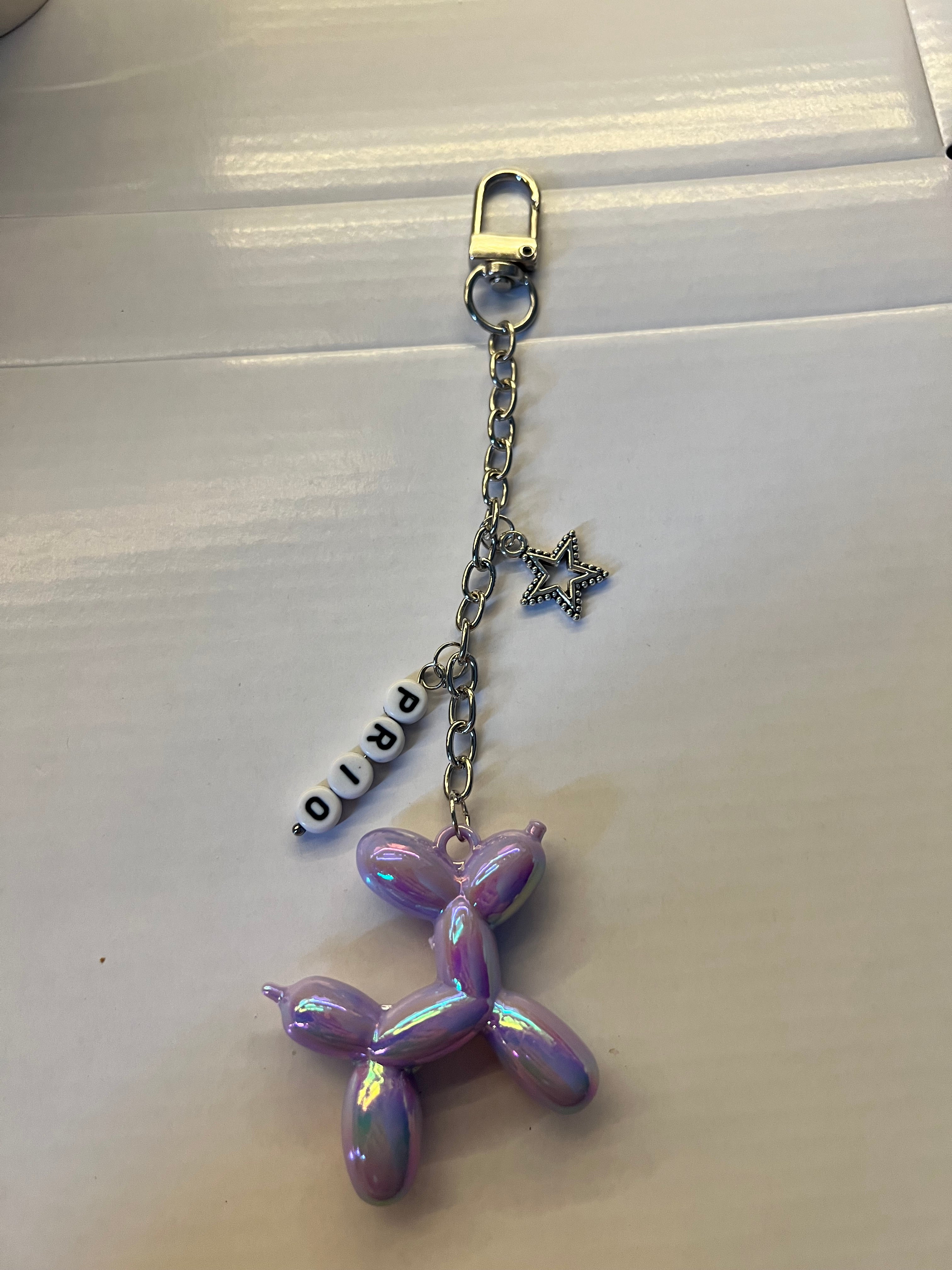 Themen Anhänger mit Luftballon Hund