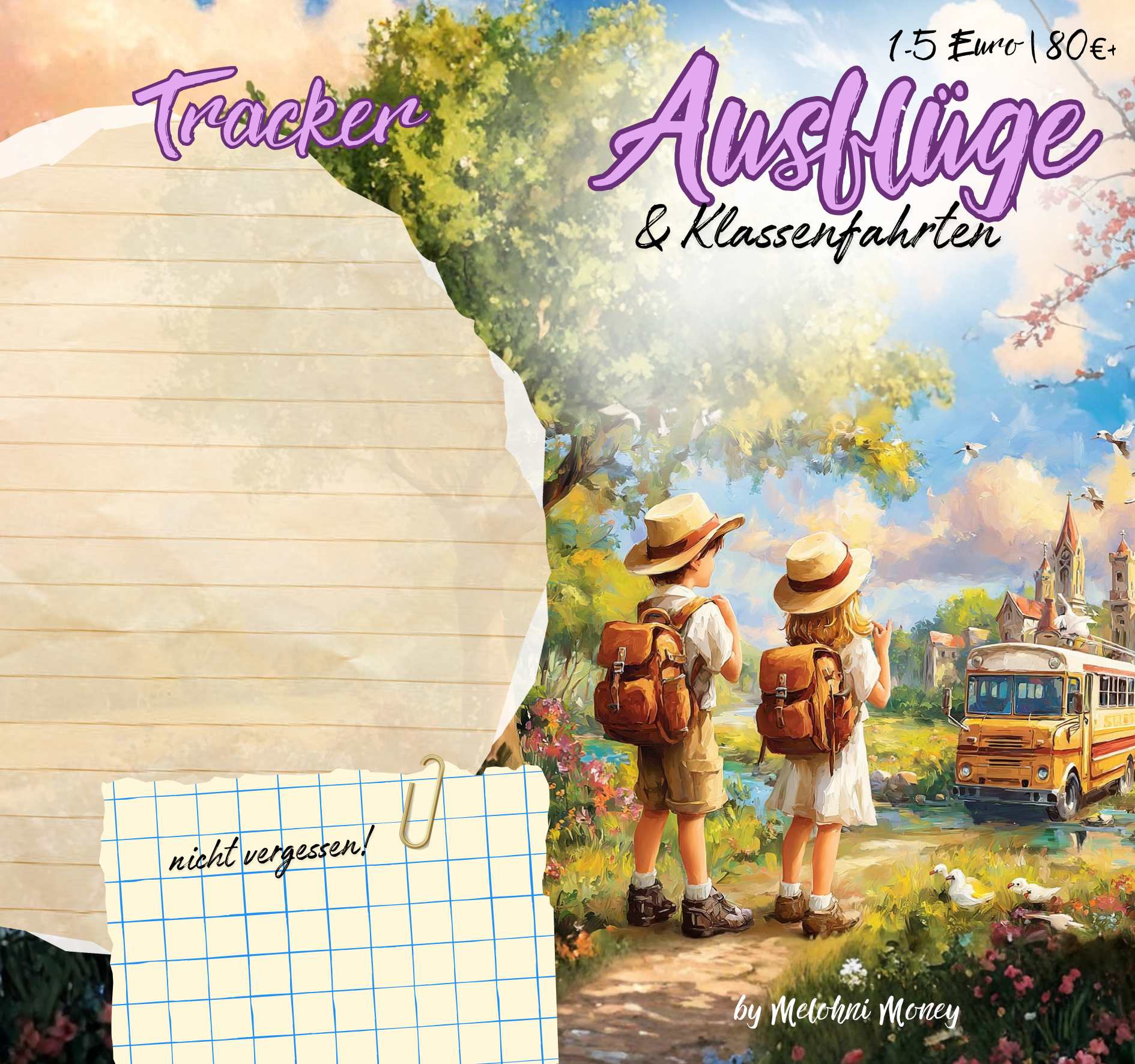 Klappkarte A6 - “ Ausflüge”