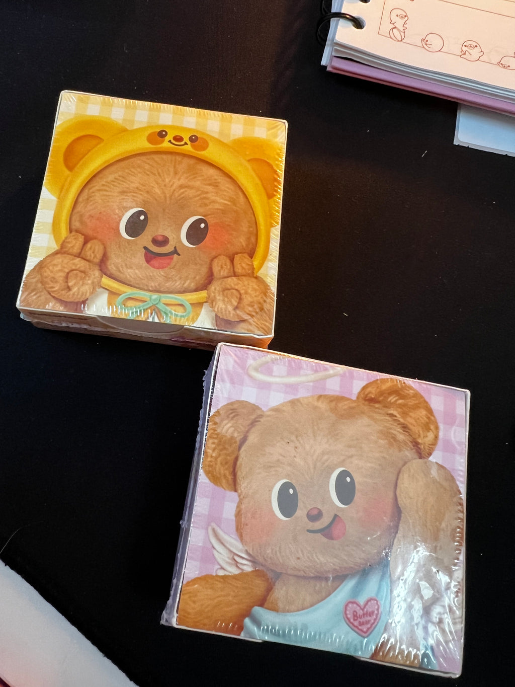 Notizblock mit Butterbear aus Thailand 249 Blatt