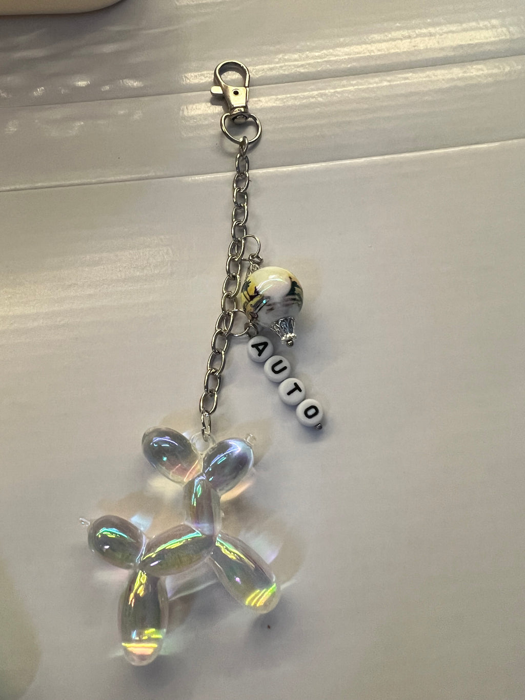 Themen Anhänger mit Luftballon Hund