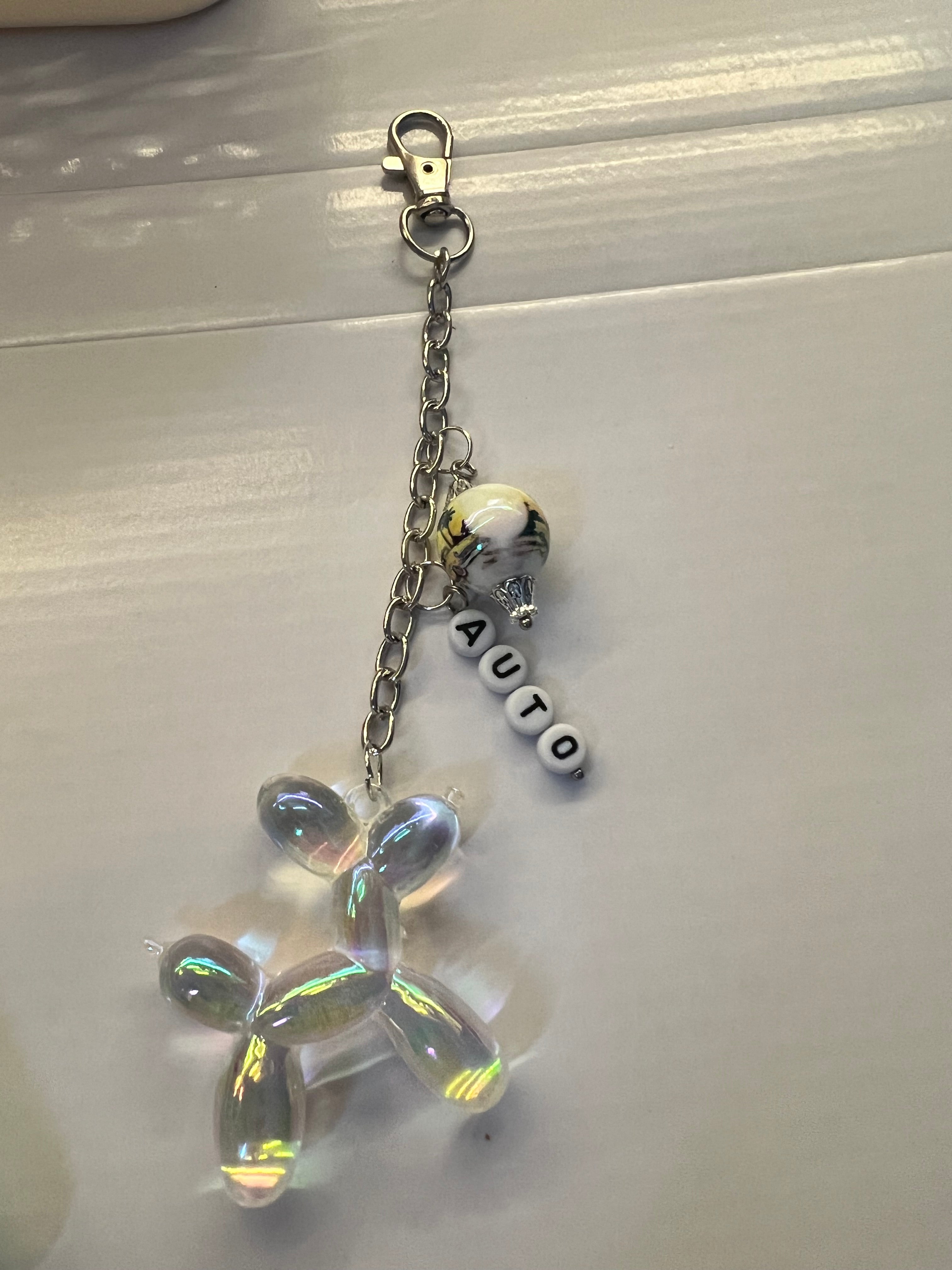 Themen Anhänger mit Luftballon Hund