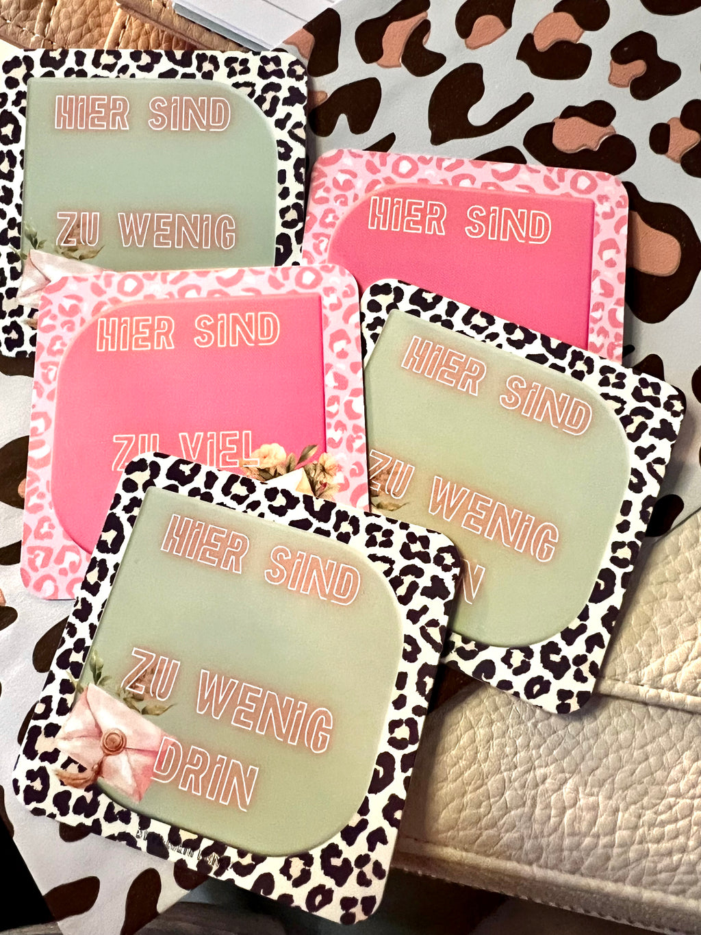 5er Pack- Differenzkärtchen zum selbst beschriften