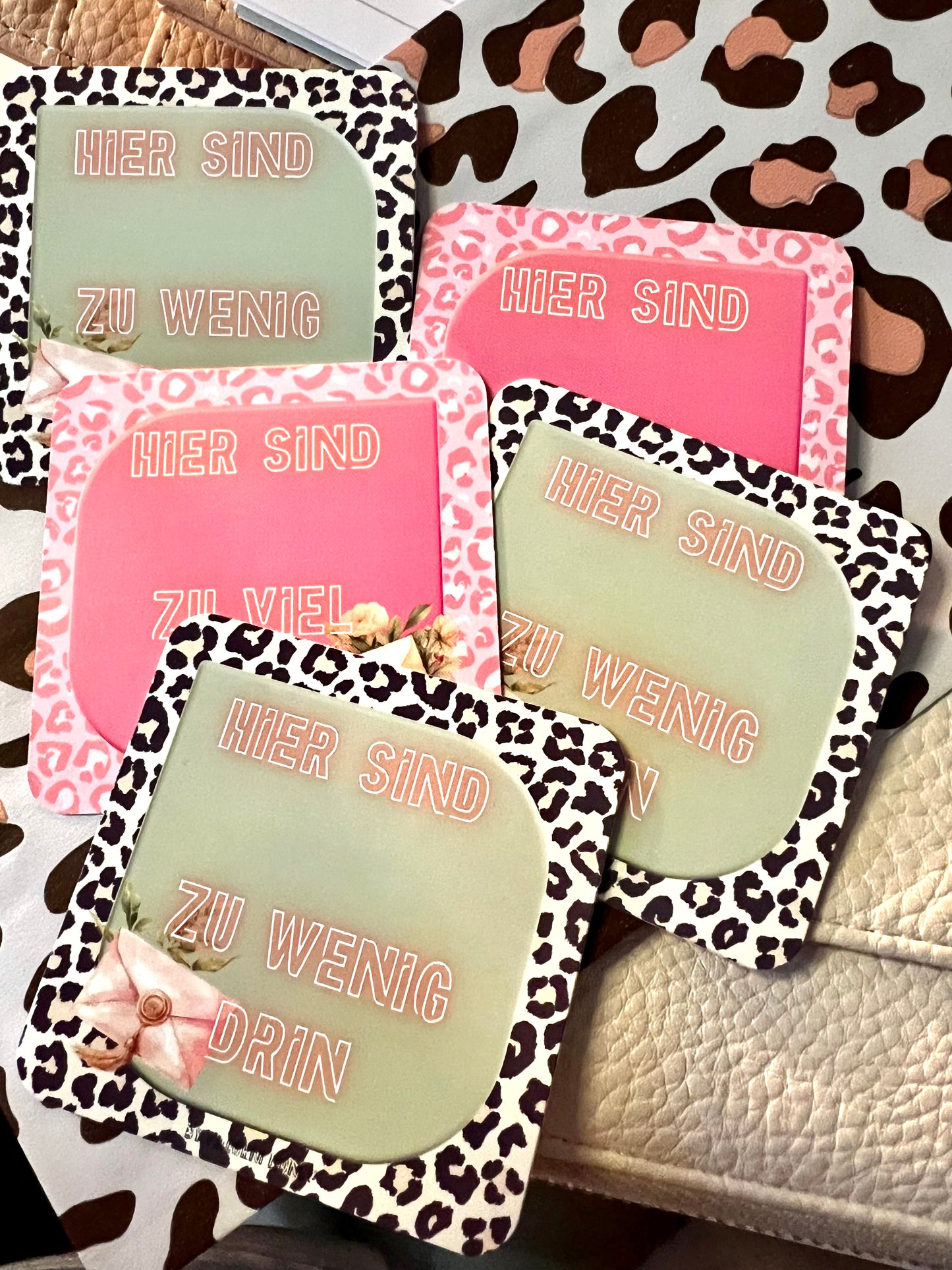 5er Pack- Differenzkärtchen zum selbst beschriften