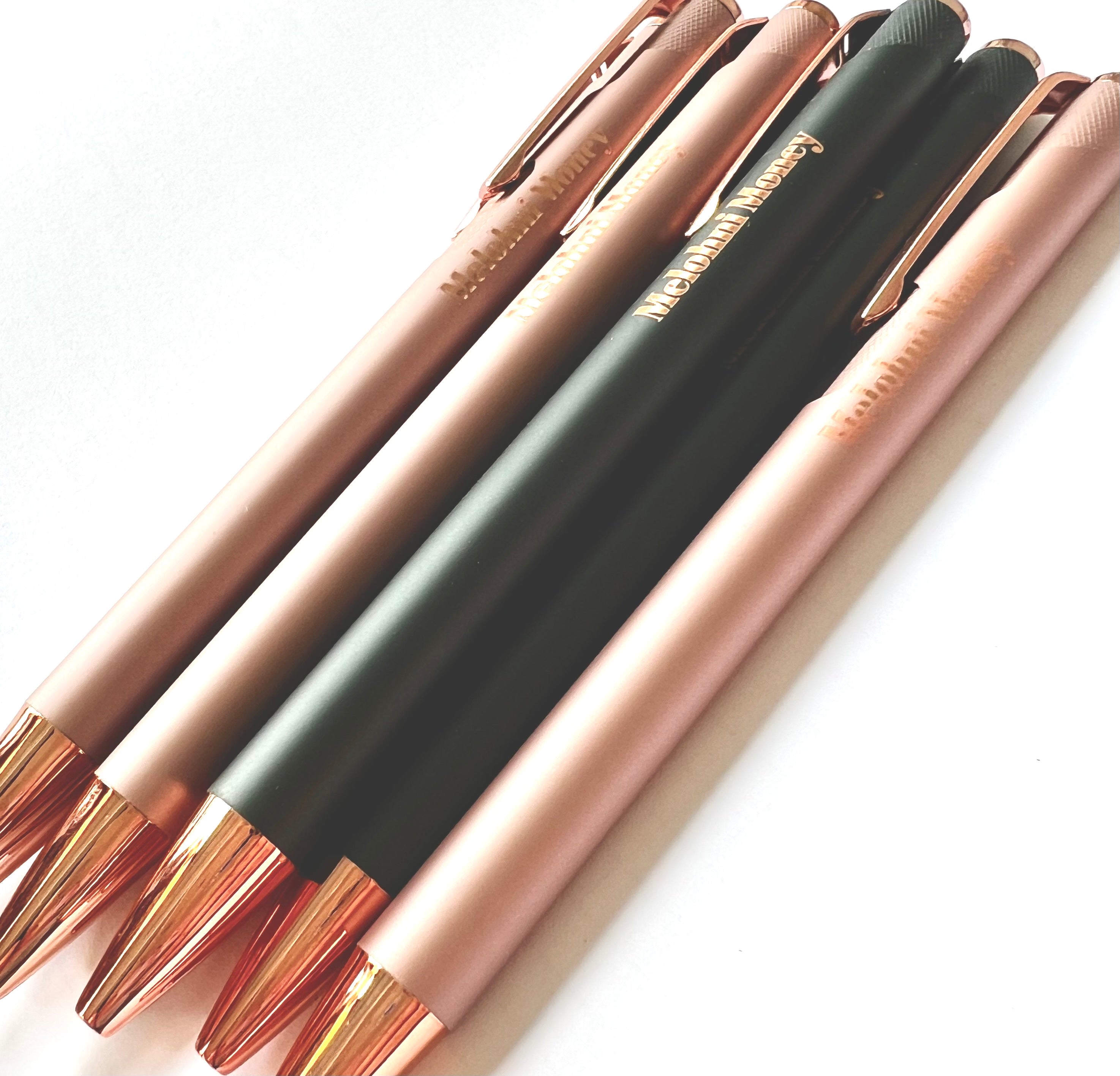 Kugelschreiber „Melohni Money“ graviert blaue Tinte