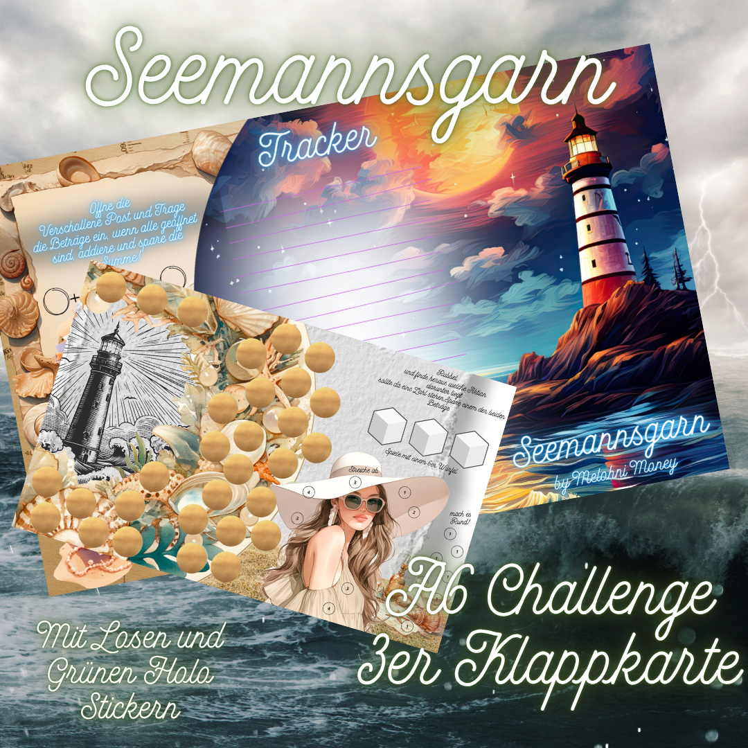 A6 3er Klappkarte Seemannsgarn