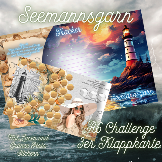 A6 3er Klappkarte Seemannsgarn