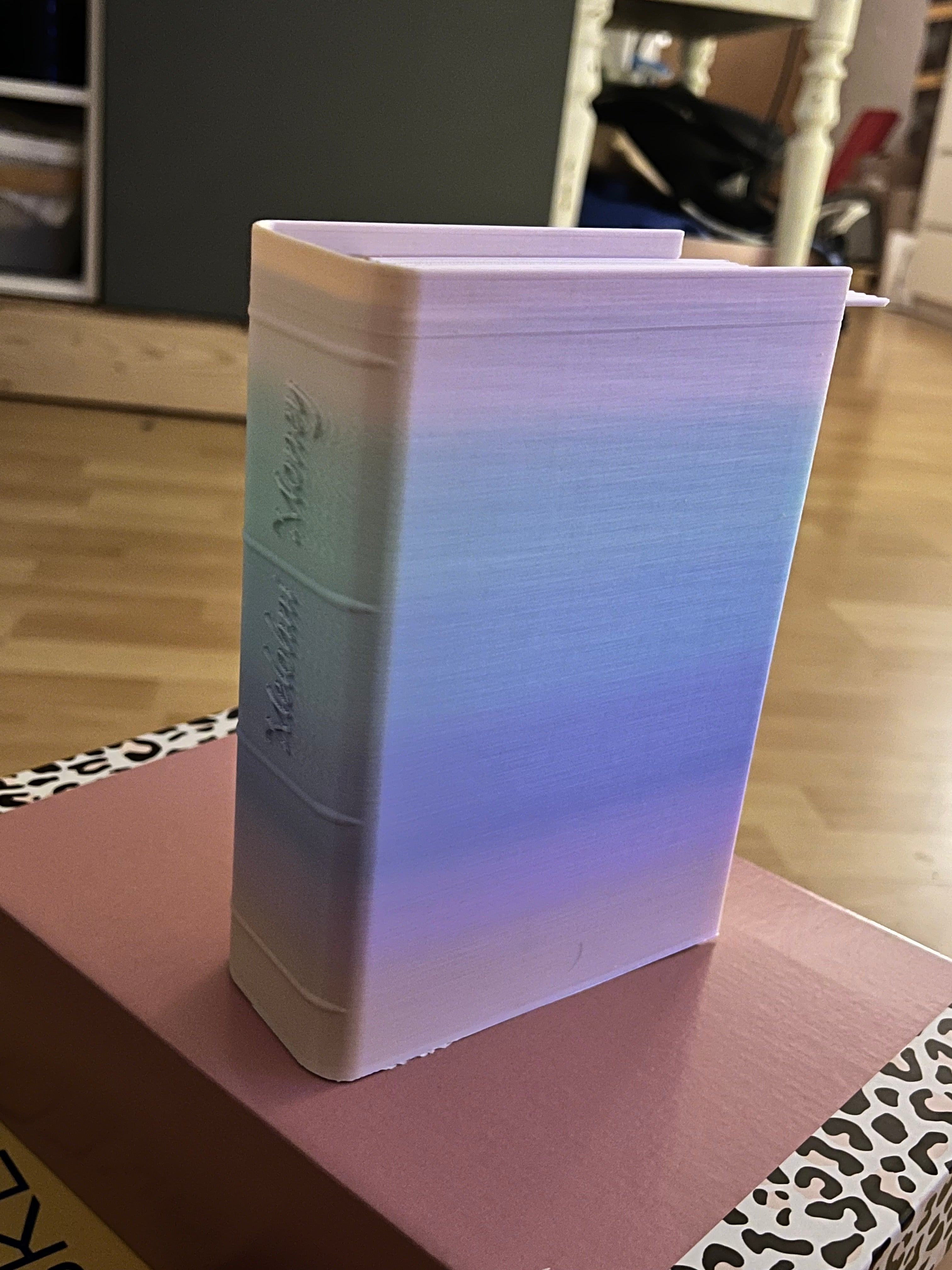 Challenge Aufbewahrung “ Buch” mit Schiebedeckel A6 oder A7
