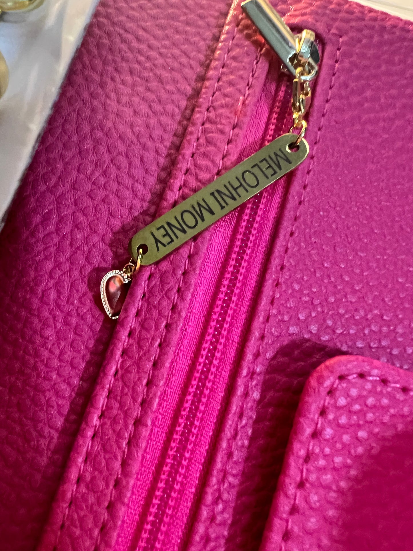 Binder A6 - Pebble mit Goldener Hardware