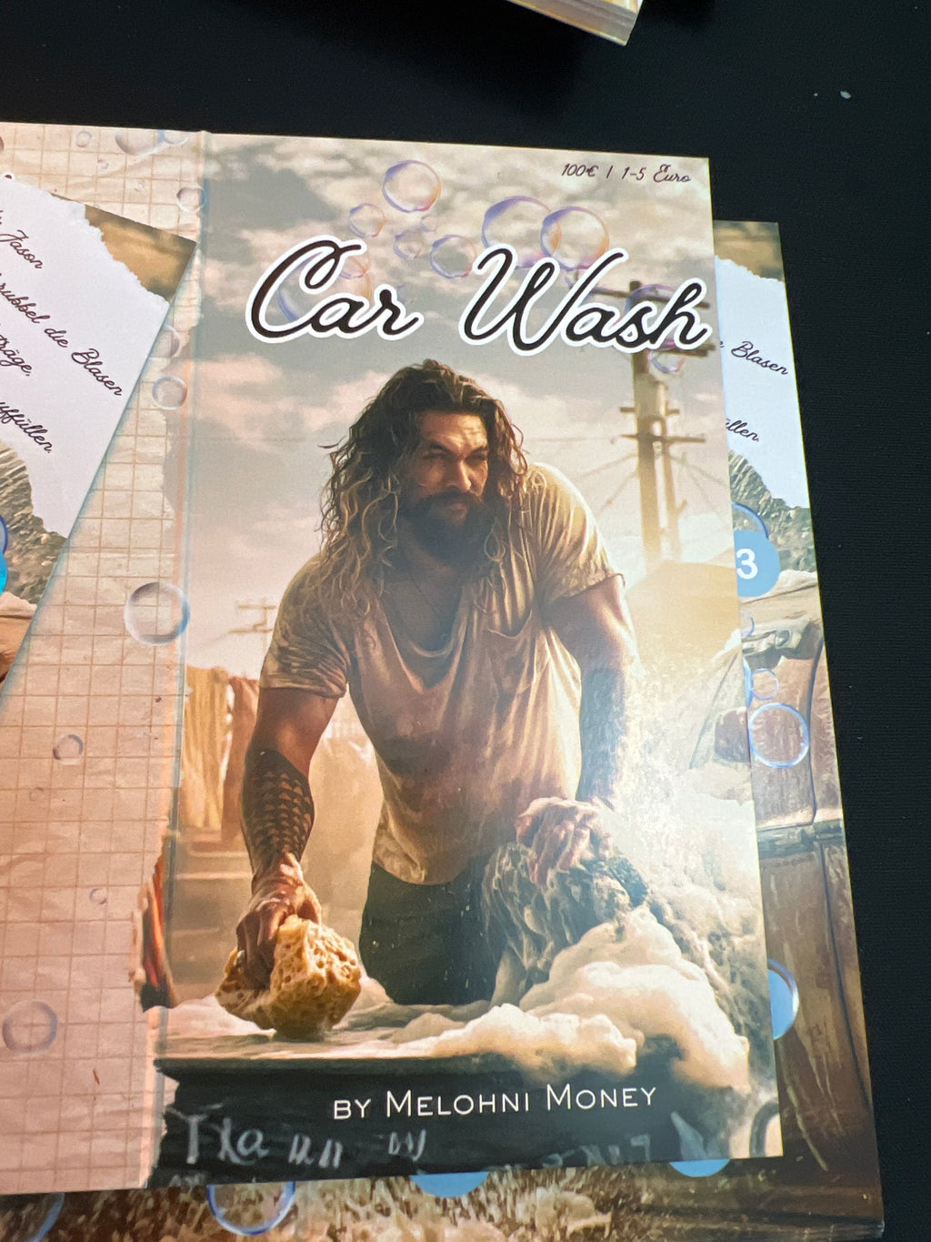 Car Wash A6 - 3er Klappkarte