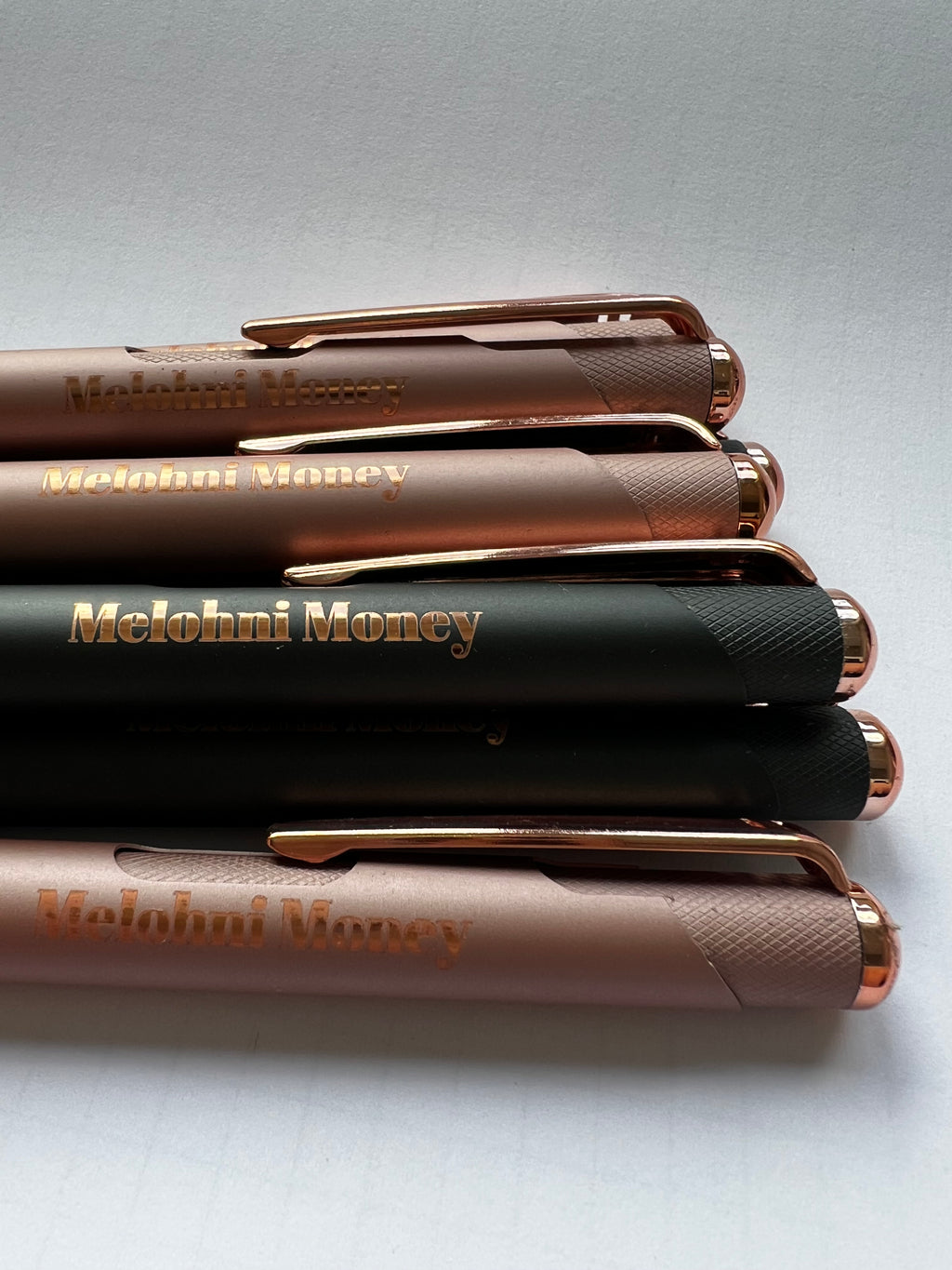 Kugelschreiber „Melohni Money“ graviert blaue Tinte