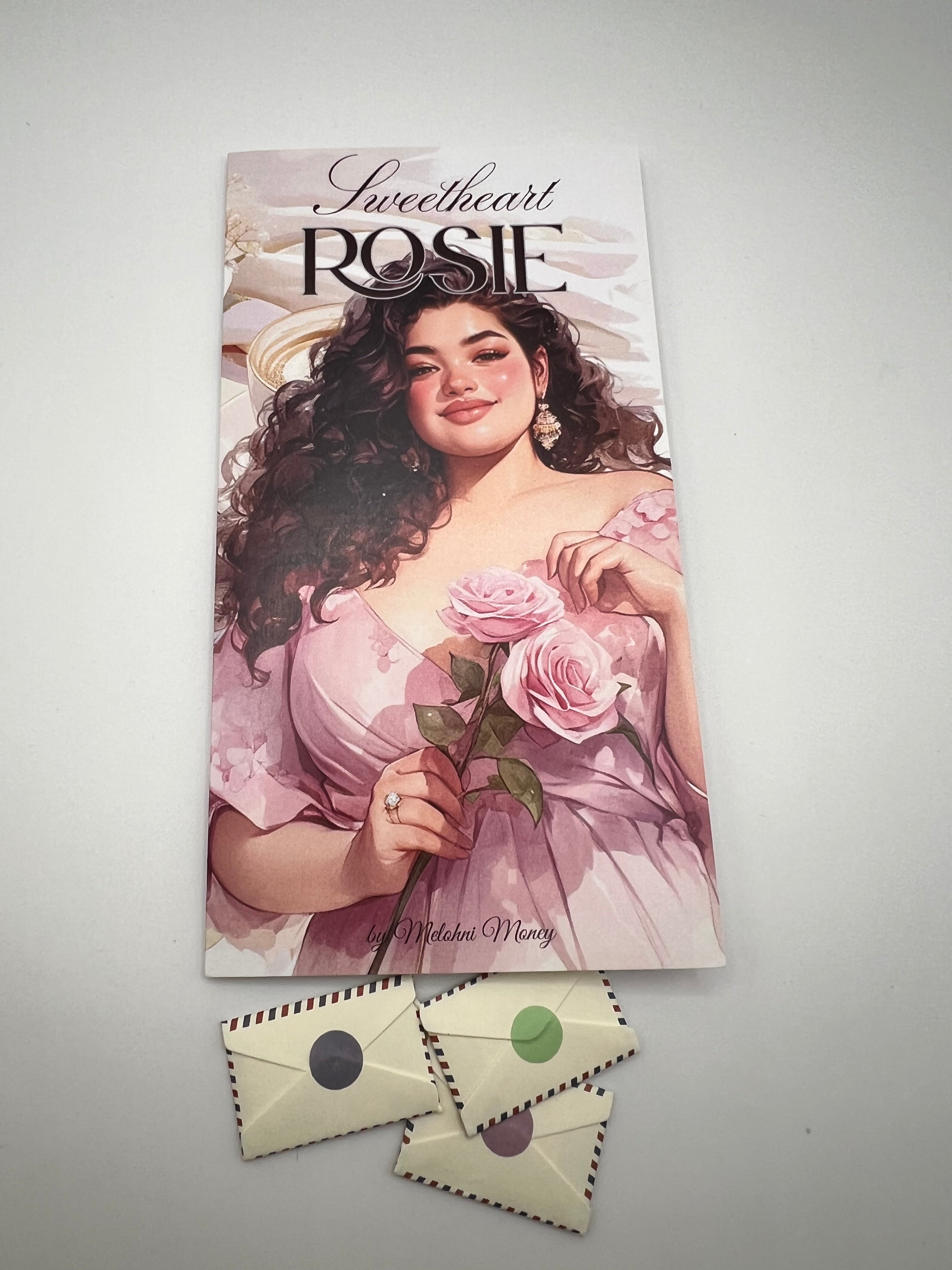 Klappkarte “ Sweetheart Rosie” A6 Mit Losen