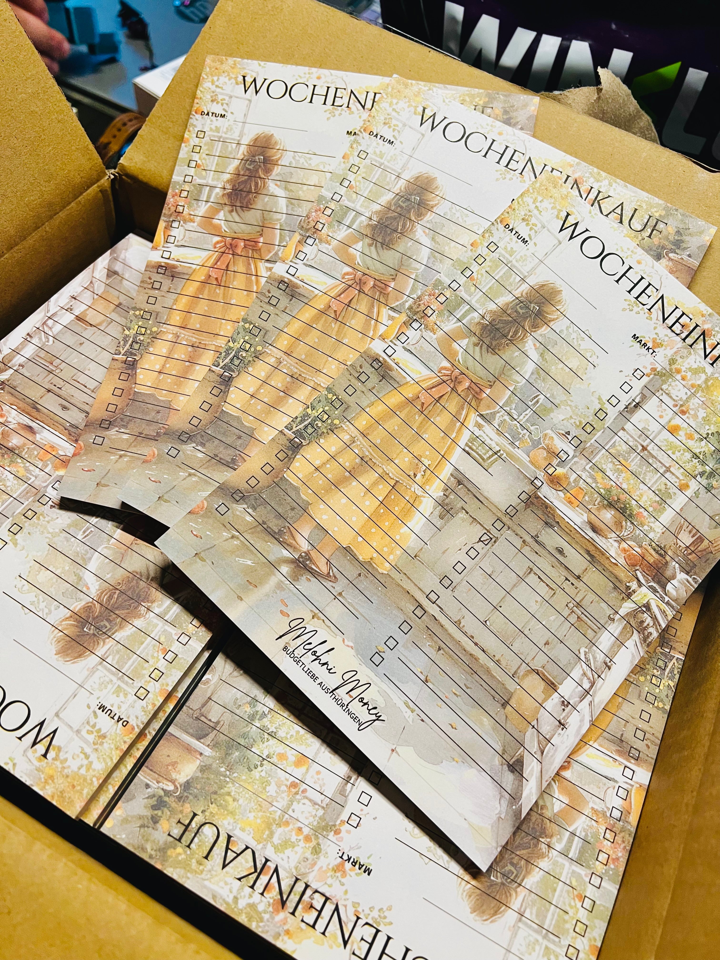 A5 Block „Wocheneinkauf“ 50 Blatt