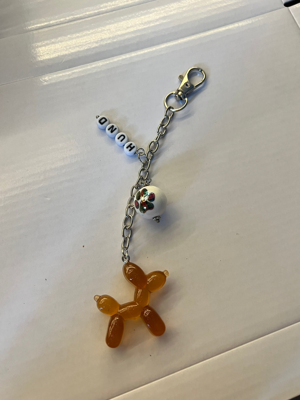 Themen Anhänger mit Luftballon Hund