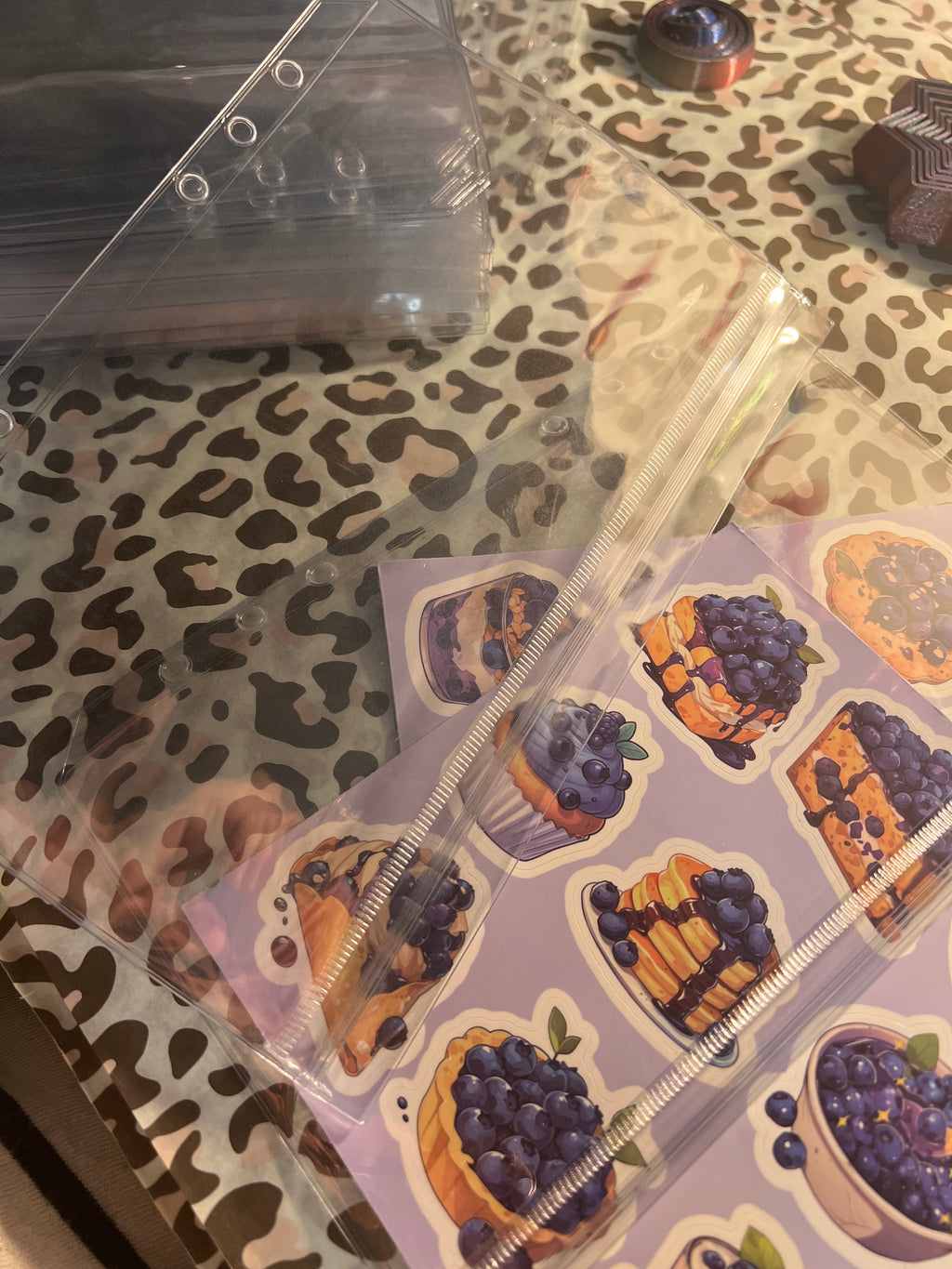 A5 Double Zipples Hüllen -Clear