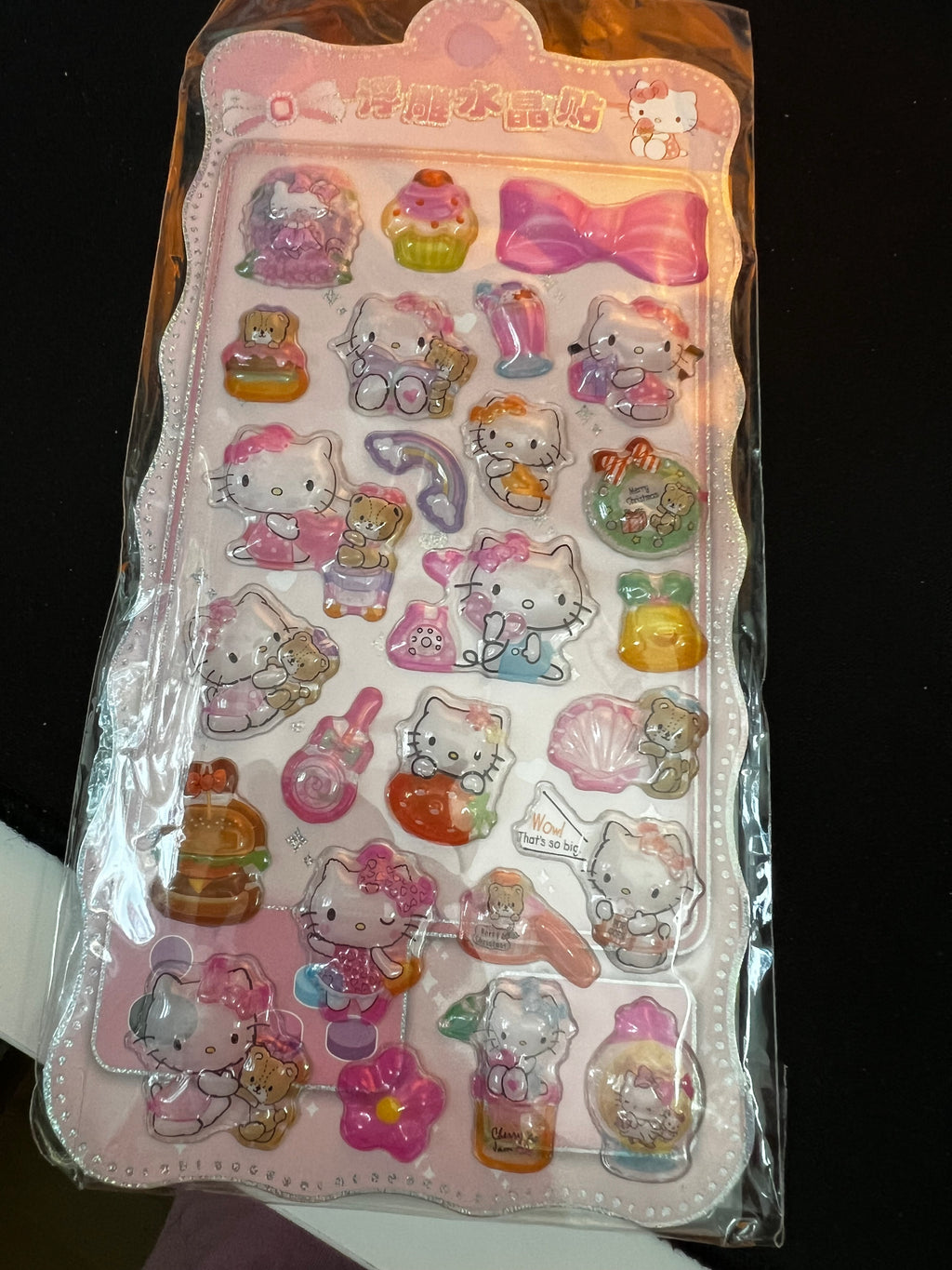 3D Pop Seal Sticker aus Thailand Sanrio Charaktere