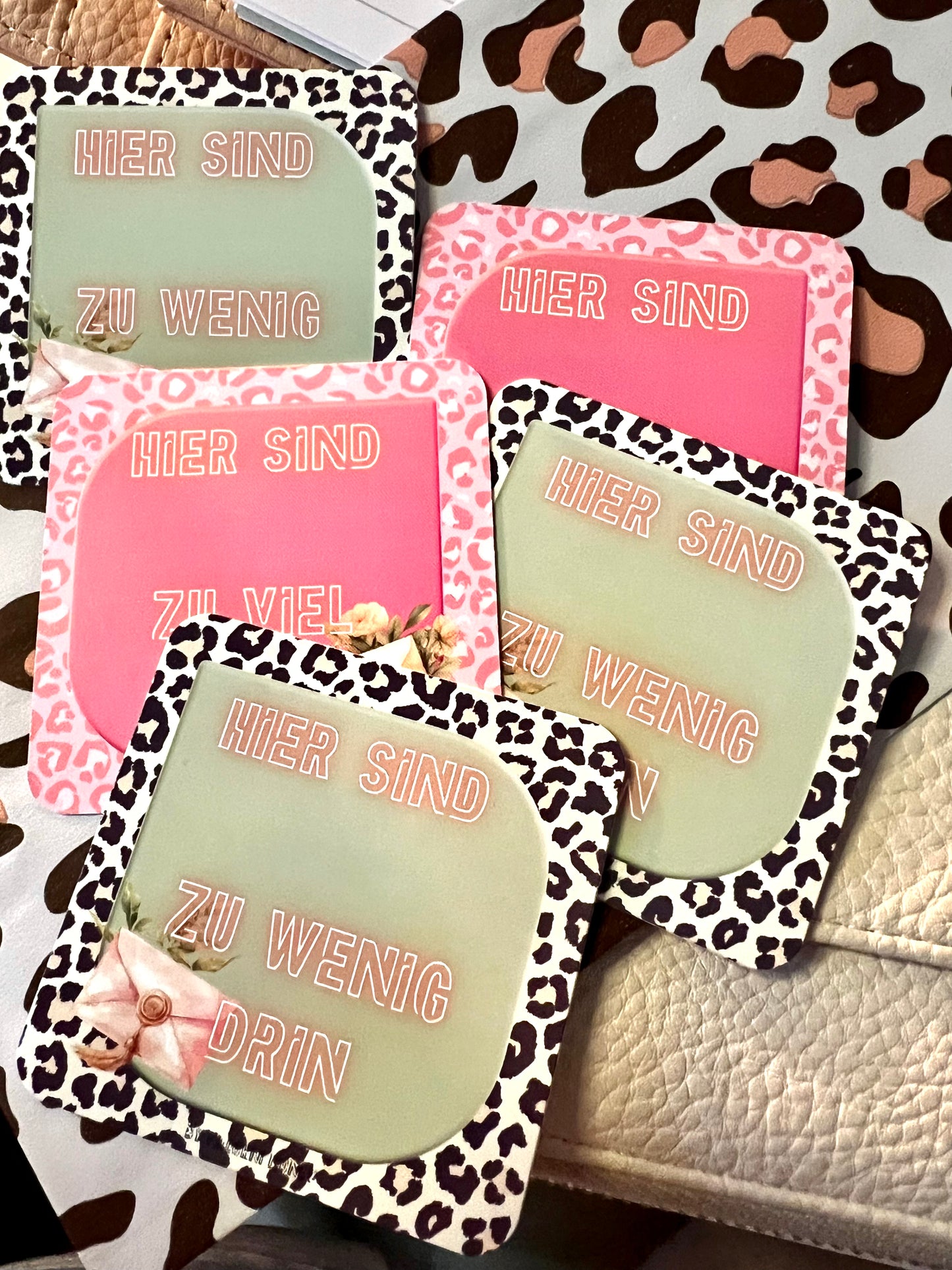 5er Pack- Differenzkärtchen zum selbst beschriften