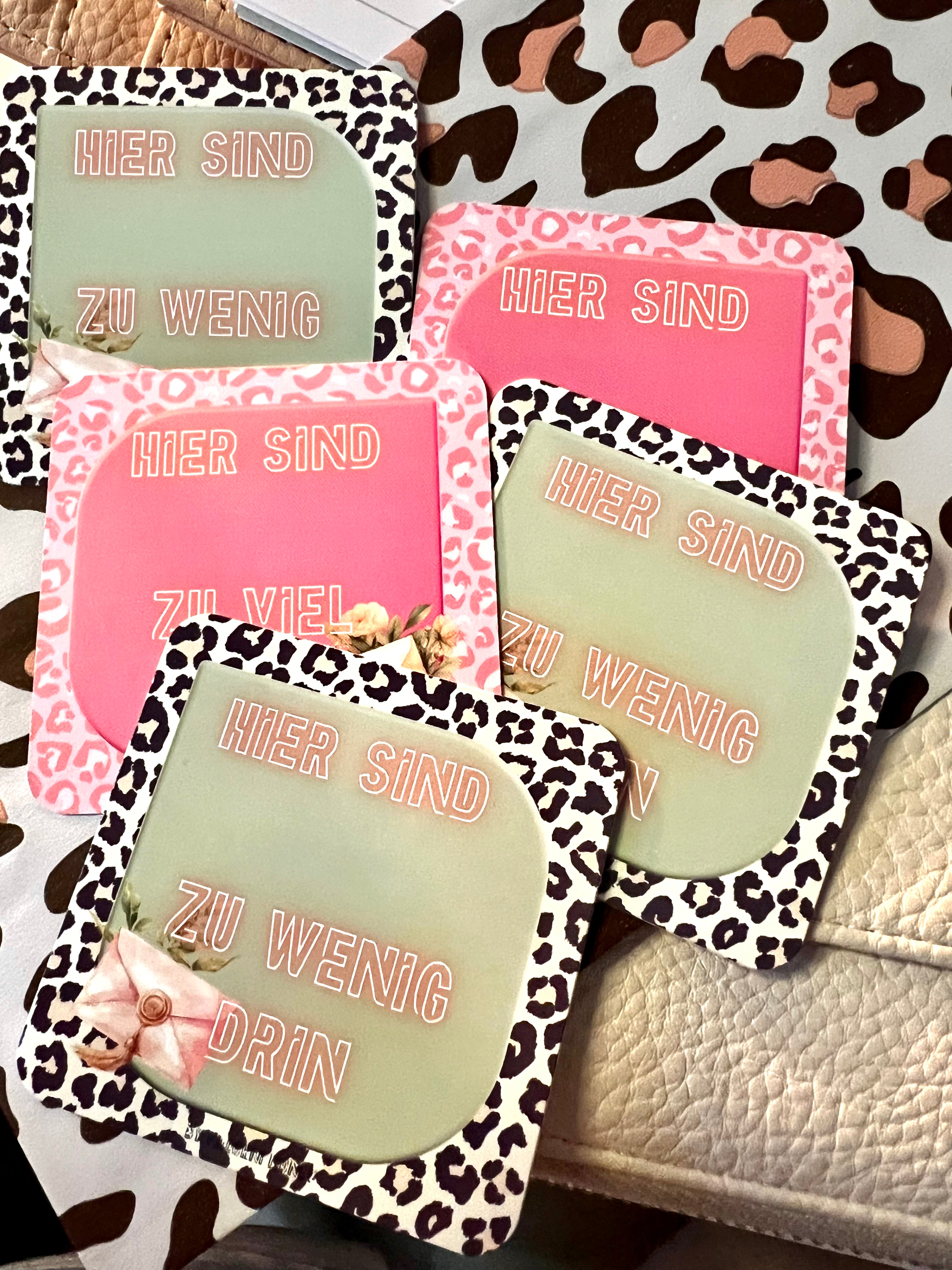 5er Pack- Differenzkärtchen zum selbst beschriften