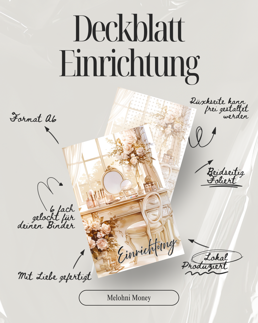 Deckblätter A6 Beidseitig Foliert