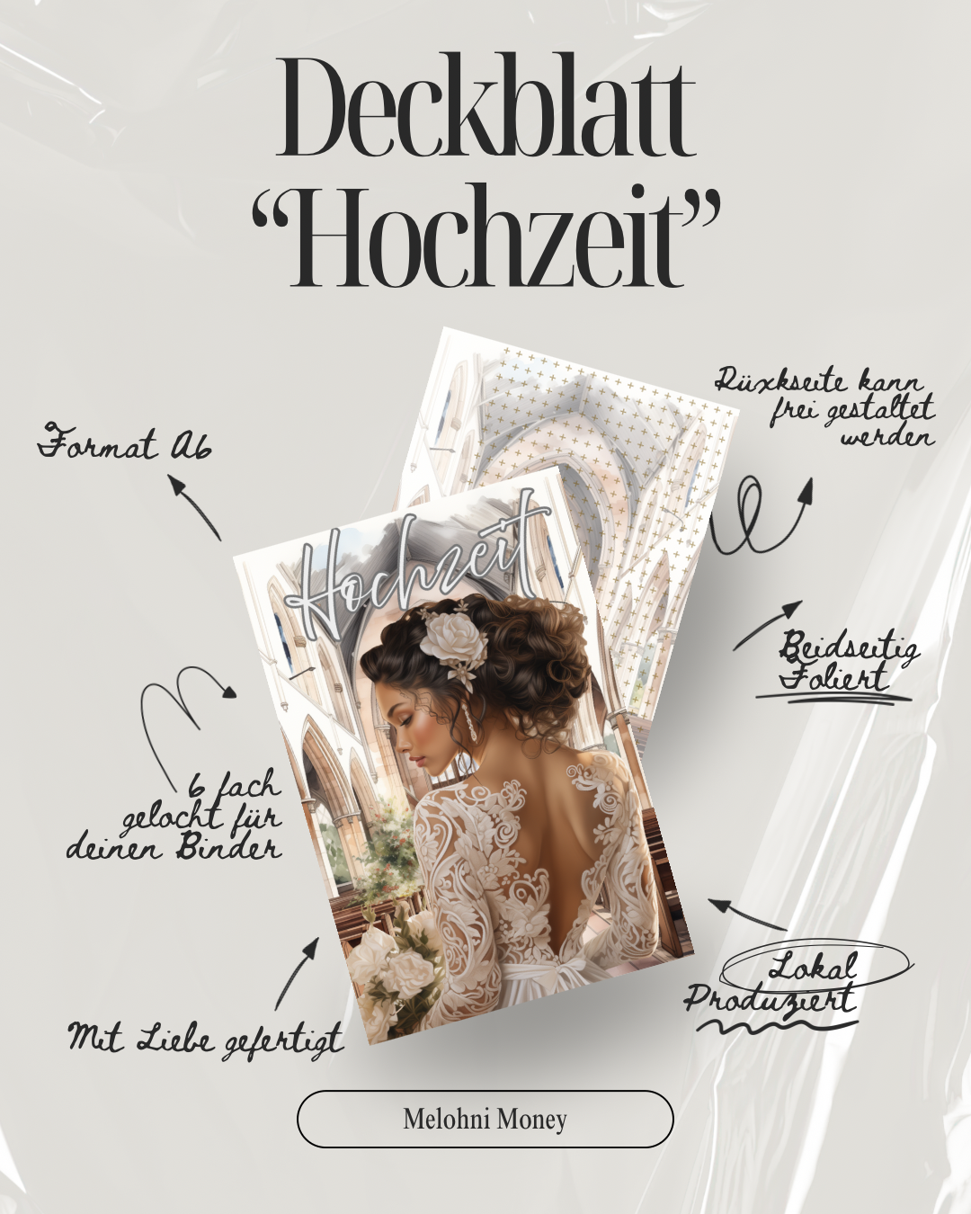 Deckblätter A6 Beidseitig Foliert