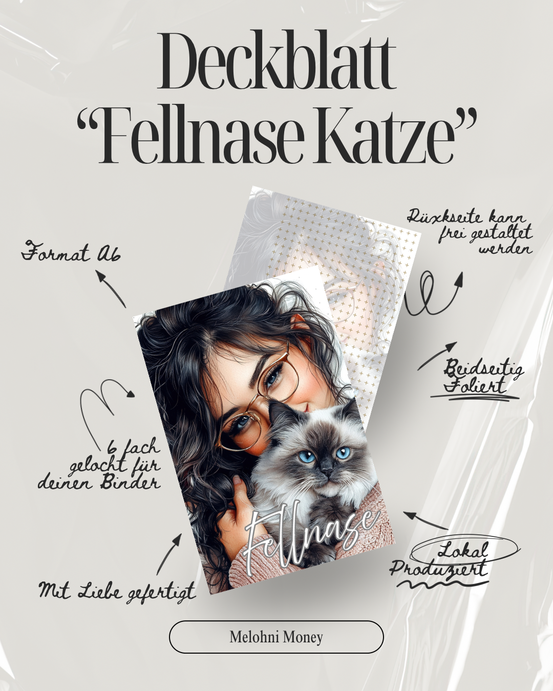 Deckblätter A6 Beidseitig Foliert