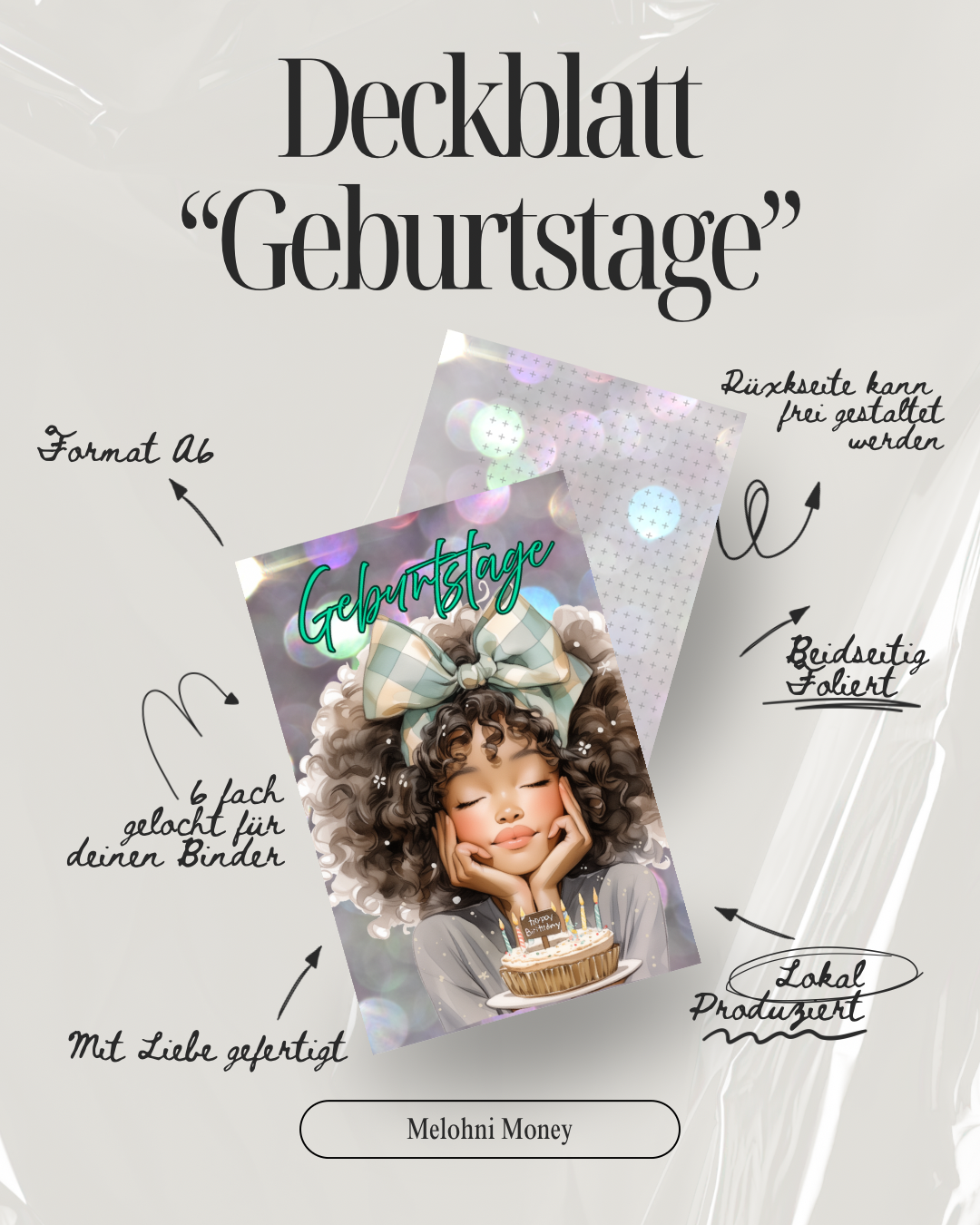 Deckblätter A6 Beidseitig Foliert