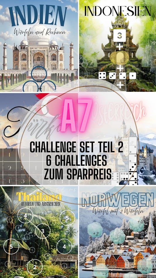 A7 Set Teil 2 (6 Teilig)
