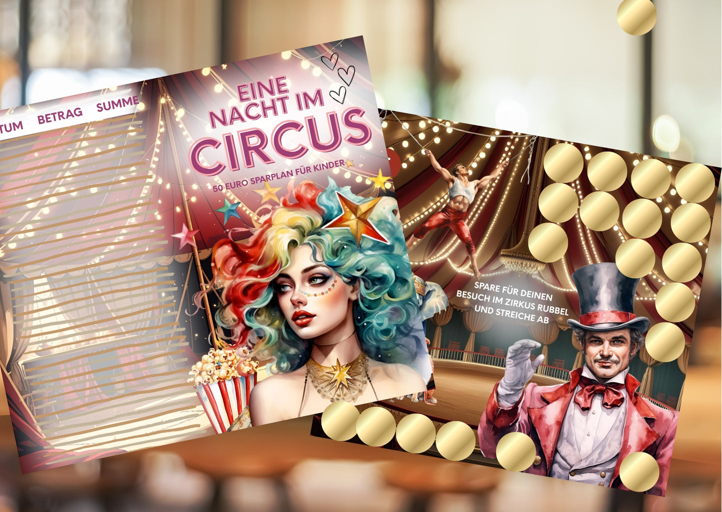 Eine Nacht im Circus A6 Challenge
