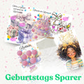 Geburtstag Sparer (A6) Mix and Match | 3er Klappkarte