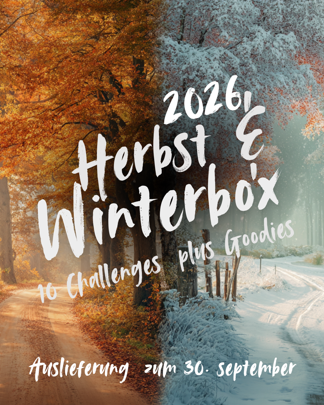 Herbst & Winterbox - 10 Challenges und Goodies (bitte separat bestellen)